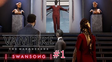 Vampire: the Masquerade - Swansong PLAYTHROUGH NO COMMENTARY PART 1 - Code Red
