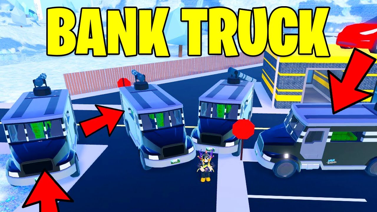 Roblox Jailbreak Bank Truck Instant Robbery Glitch Fastest Roblox Youtube