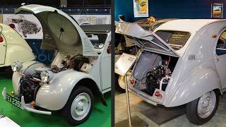 🐪 1961 Citroën 2CV 4×4 Sahara: The Twin-Engine Camel That Beat the Desert