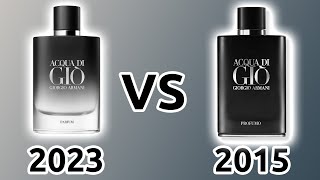 ACQUA DI GIO PARFUM VS PROFUMO REVIEW