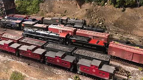 HO Scale Western Maryland and B&O Layout Memories, Part 1