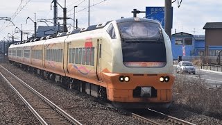 E653系 　春休みドリーム号（舞浜臨）9815M＠上飯島