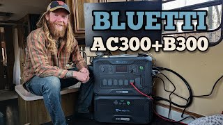 BLUETTI AC300+B300 Powering our OffGrid Homestead Tiny Home