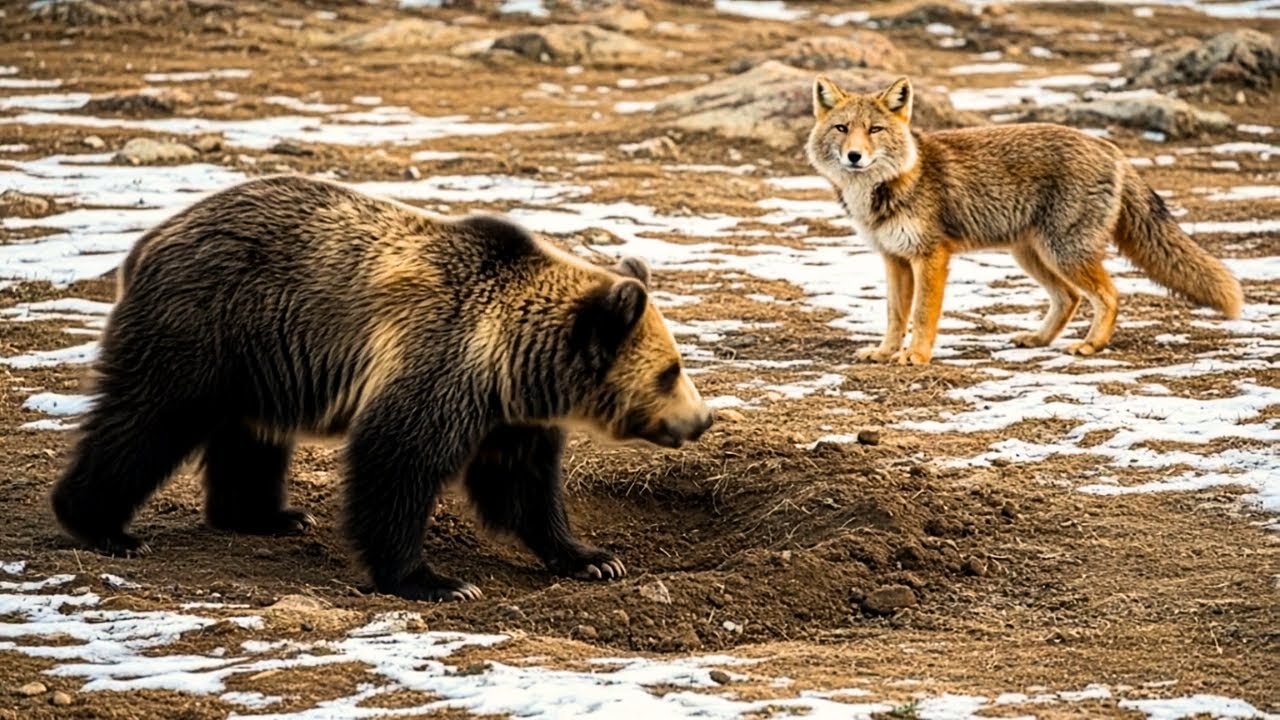 Тибетская лиса: необычайно милая квадратно-мордая лиса Тибетского нагорья