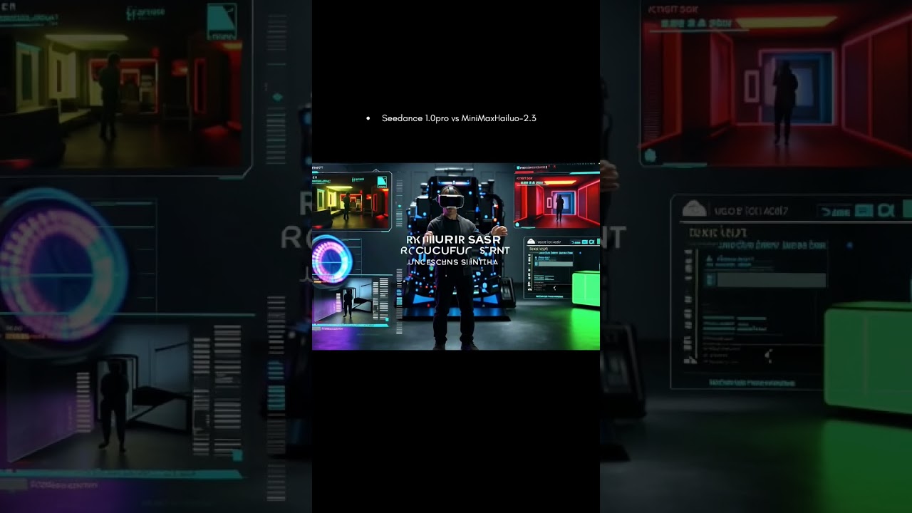 Seedance 1.0pro vs MiniMax Hailuo-2.3🔥