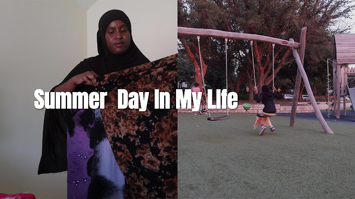 Summer Day In My Life | Mom life, Life chats + more | Sincerely Shamsa