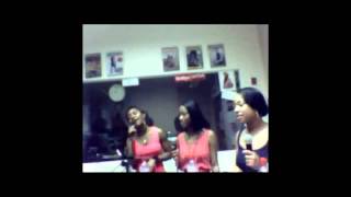 Girl band 'Divine Unity' sing on DJ Angus 'El Flaco's' show on Invincible Radio.