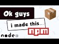 My first NPM package - express-draft
