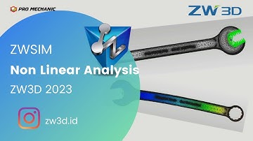 Non Linear Analysis  - FEA - ZWSim 2023