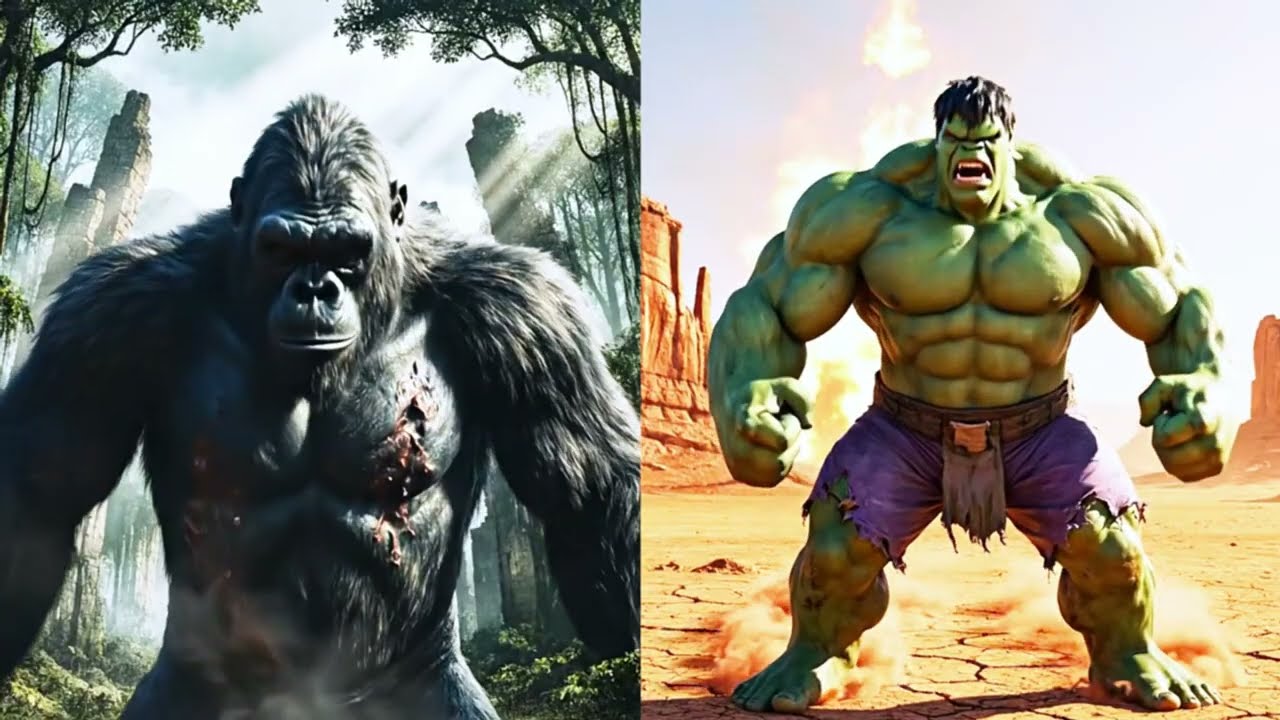 HULK AND KONG TEAM UP | THE FINAL BATTLE AGAINST THE COSMIC MONSTER LEVIATHAN AND THE END