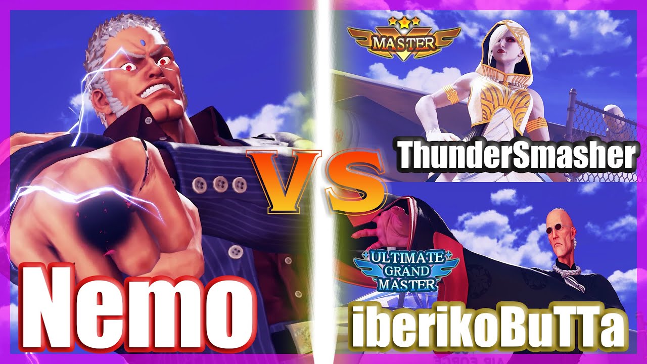 SFV CE 👊🏻 Nemo (Urien) vs ThunderSmasher (Falke) & iberikoBuTTa (Fang) FT2