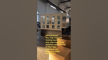 Advertisement snap strip riveting machine auto snap ring making machine sewing for top of filter bag