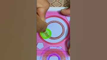 Do you like this spirograph art? 😍 #spirograph #satisfying #asmr #art #shorts #shortsfeed #artwork