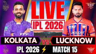 🔴IPL 2026 LIVE: Kolkata vs Lucknow IPL Live Match Today | KKR vs LSG Live, IPL Live Match score screenshot 2