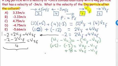 9) Elastic Collision 1 - numerical