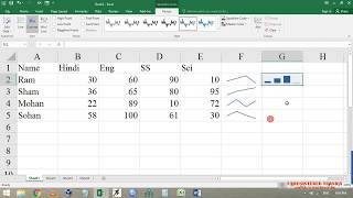 Chart-12 Within Cell charts