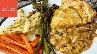 How To Make Easy Chicken & Mushroom Pie