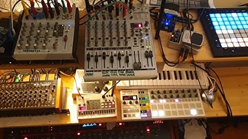 LIVE JAM Challenge - Ethereal Techno (Novation Lunchpad MK3, Behringer Crave, Prophet12)