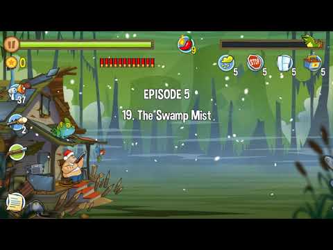 Swamp Attack - Episode 5. Level 19 Gameplay Android walkthrough