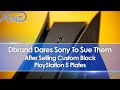 Dbrand Dares Sony To Sue Them After Selling Custom Black PS5 Plates