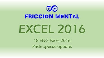 18 ENG Excel 2016 Paste special options
