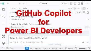 GitHub Copilot in Visual Studio Code for Power BI Developers. Part 1.