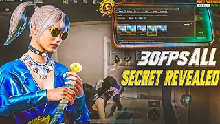 30FPS ALL SECRET REVEALED ‼️ INDIA'S NO.1 30FPS PLAYER 🔱 BGMI-PUBGMOBILE  screenshot 1