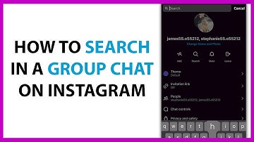 How to Search in a Group Chat on Instagram in 2024