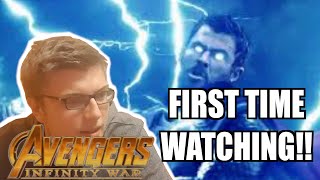 Watching “avengers: infinity war” for ...