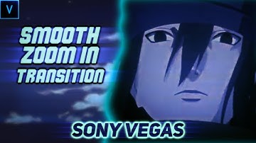 How to do Smooth Zoom In Transition in Sony Vegas Pro 11,12,13,14 or 15
