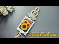 How to Make Macrame Polaroid Holder | Macrame Photo Hanger | Macrame Tutorial