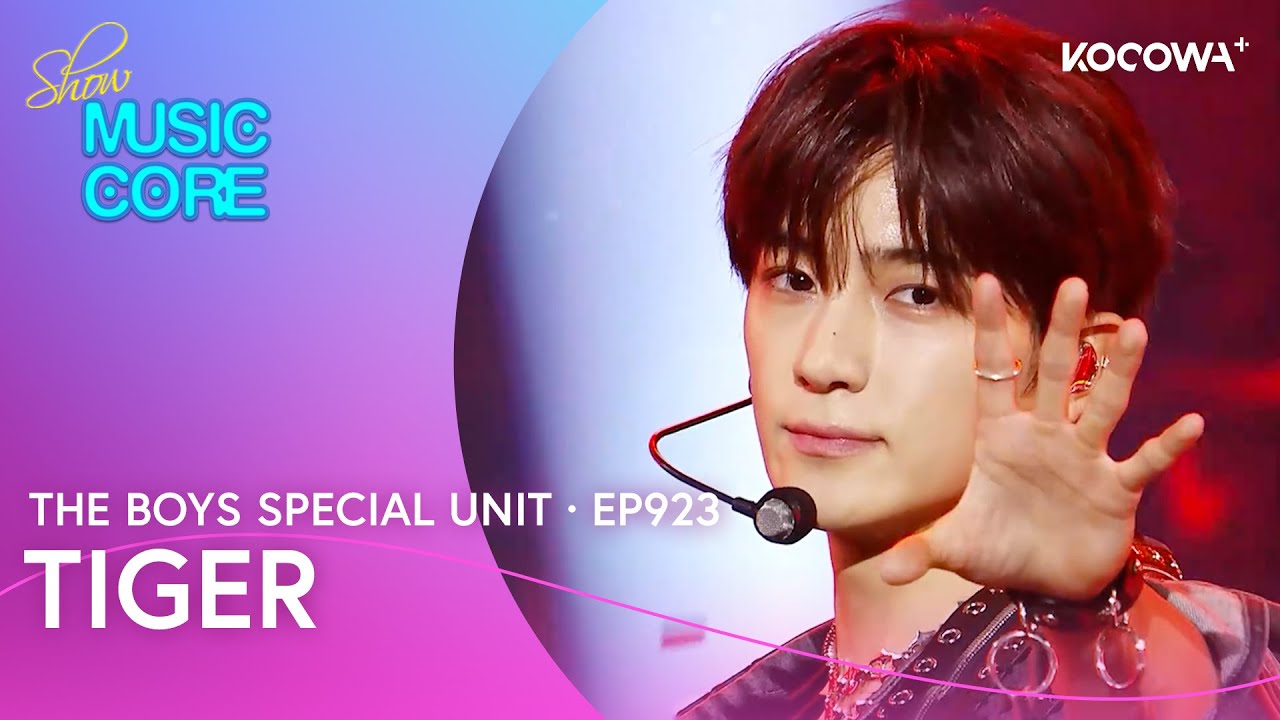 theboyz ソヌ　mmt reveal THE BOYZ SPECIAL UNIT - Tiger | Music Core EP923 | KOCOWA+ - YouTube