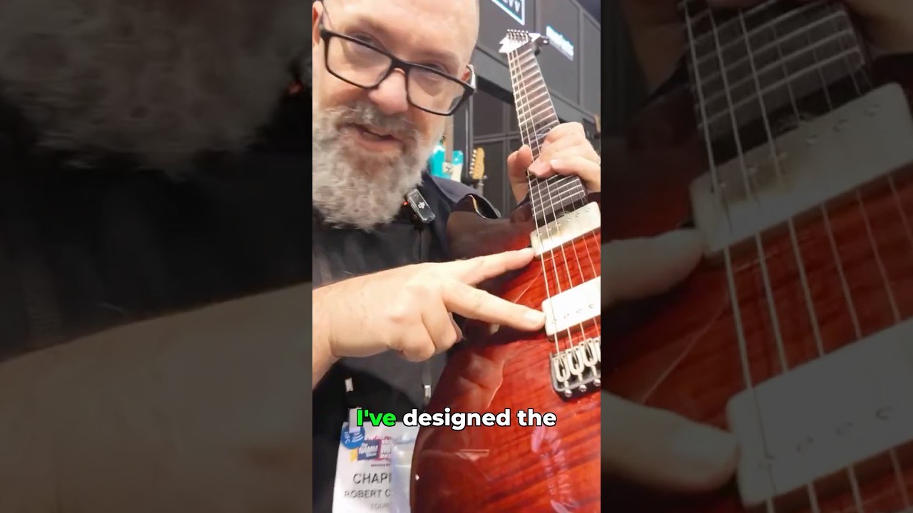 Chapman Guitars New Practicality Upgrades! ✨ #guitar #chapmanguitars #namm2026
