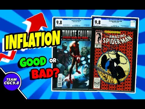 Is Inflation Good Or Bad For CGC 9.8 Key Comic Books? | Team CGC 9.8