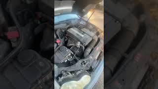 2005 mercedes c230 supercharged engine running