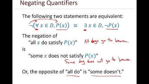 Math 225 -1.4 Predicate Logic