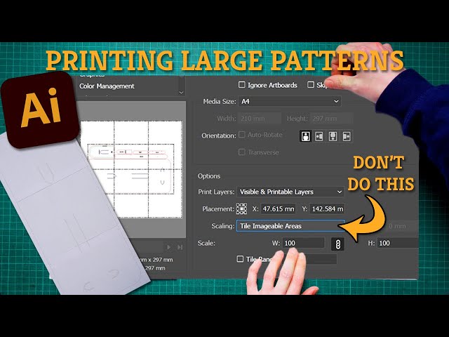 How To Print Large Templates