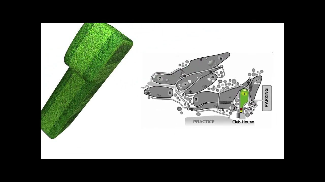 TROU 1 du Golf Côte Bleue