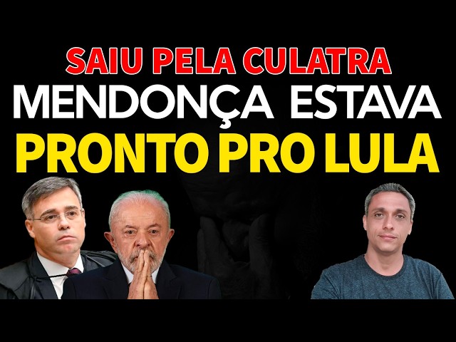 SAIU PELA CULATRA - LULA tentou salvar LULINHA mas Mendonça já estava preparado