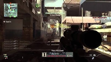 MW3   INSANE 5 Man Sniper FEED   Triple to Collateral   Modern Warfare 3