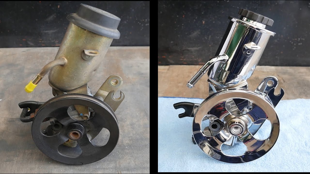  Power Steering Pump Mirror Finish Toyota Probox YouTube