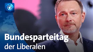 FDP-Bundesparteitag: Lindner schwört Partei auf „Wirtschaftswende“ ein