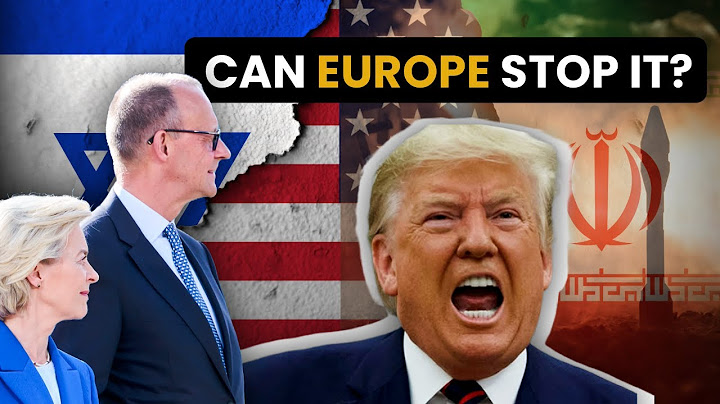 Can Europe STOP a US-Iran War?