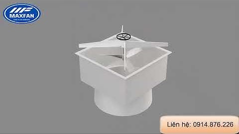 Lắp đặt quạt hút composite cánh nhôm đúc trong hệ thống làm mát trại heo