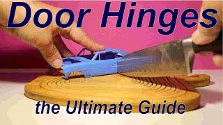 How to make door hinges on a model car in 4 easy steps