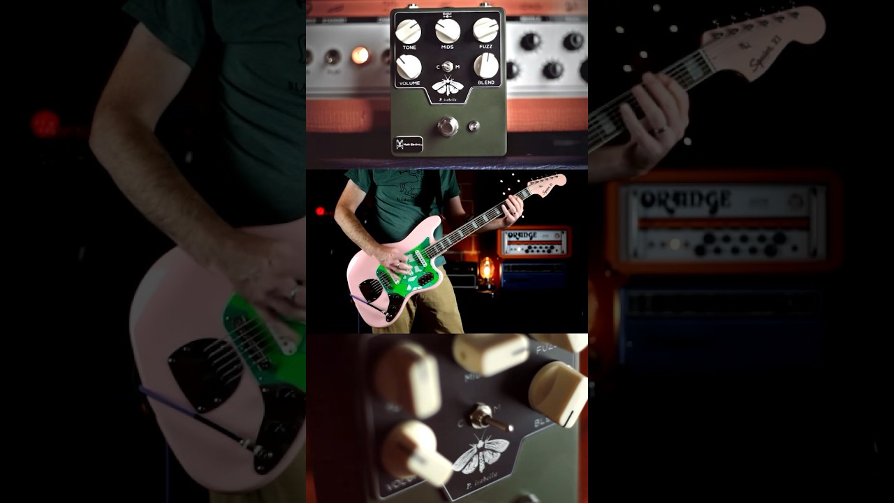 Tall font green Russian big muff fuzz tones - 