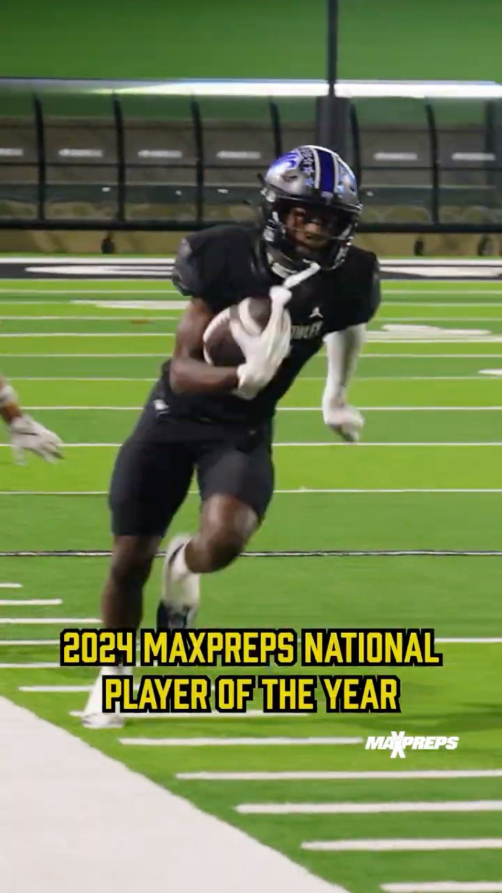 Quentin Gibson is the 2024 MaxPreps National High School Football Player of the Year ? ? #shorts