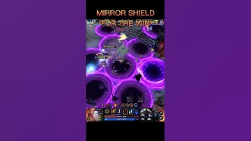 never use mirror shield against riki #shorts #dota2