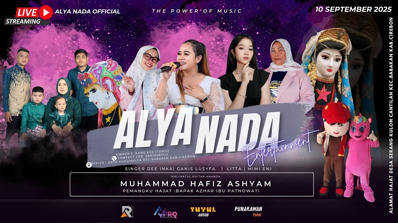 🔴 LIVE SENI BUROK  ALYA NADA || DS. SERANG KULON CANTILAN - BABAKAN - CIREBON 10 SEPT 2025