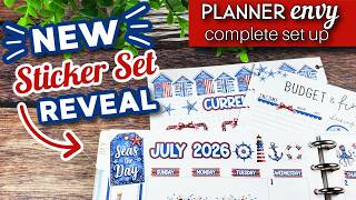 The Wait Is Over! NEW July Planner Envy Sticker Set + Complete Setup